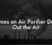 Does an Air Purifier Dry Out the Air