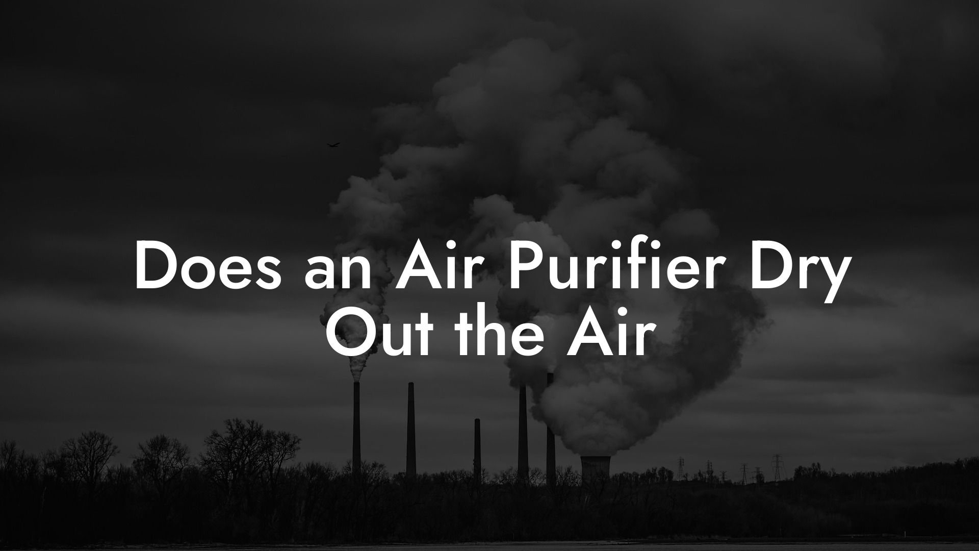 Does an Air Purifier Dry Out the Air