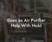 Does an Air Purifier Help With Mold