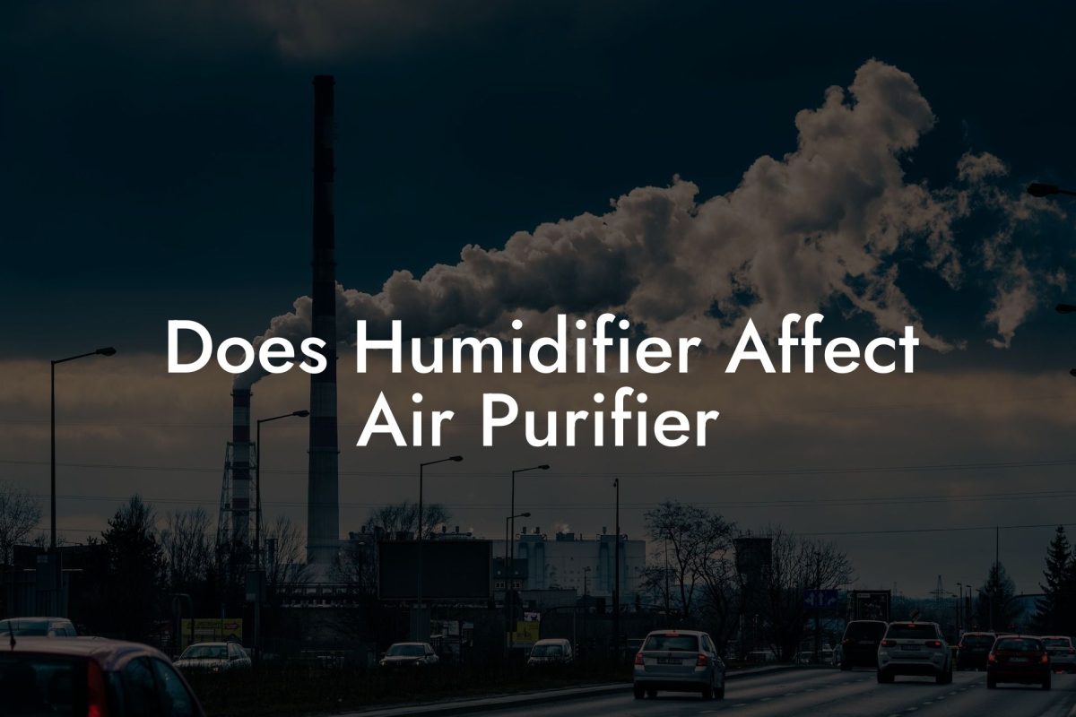 Does Humidifier Affect Air Purifier