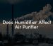 Does Humidifier Affect Air Purifier