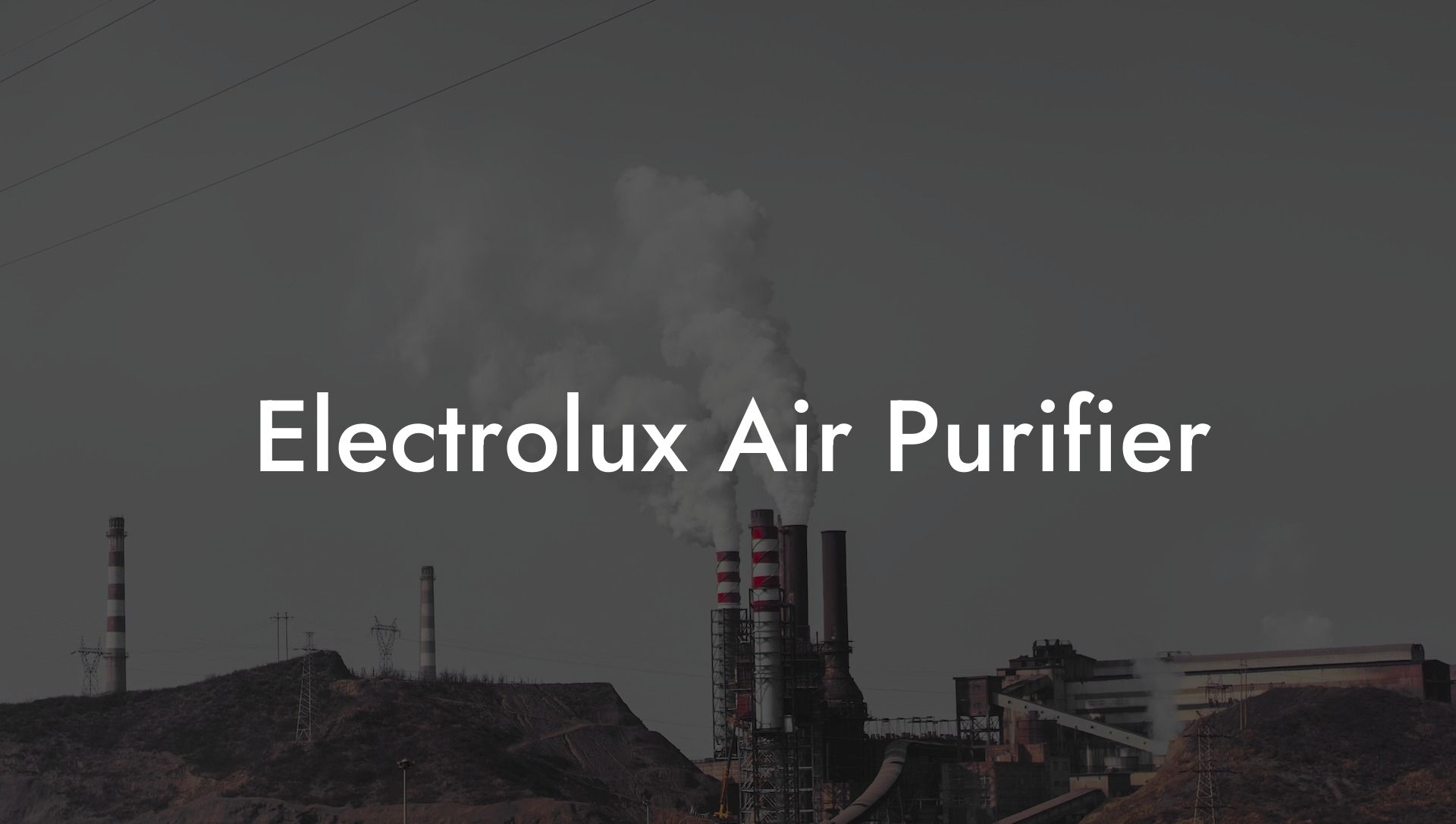 Electrolux Air Purifier