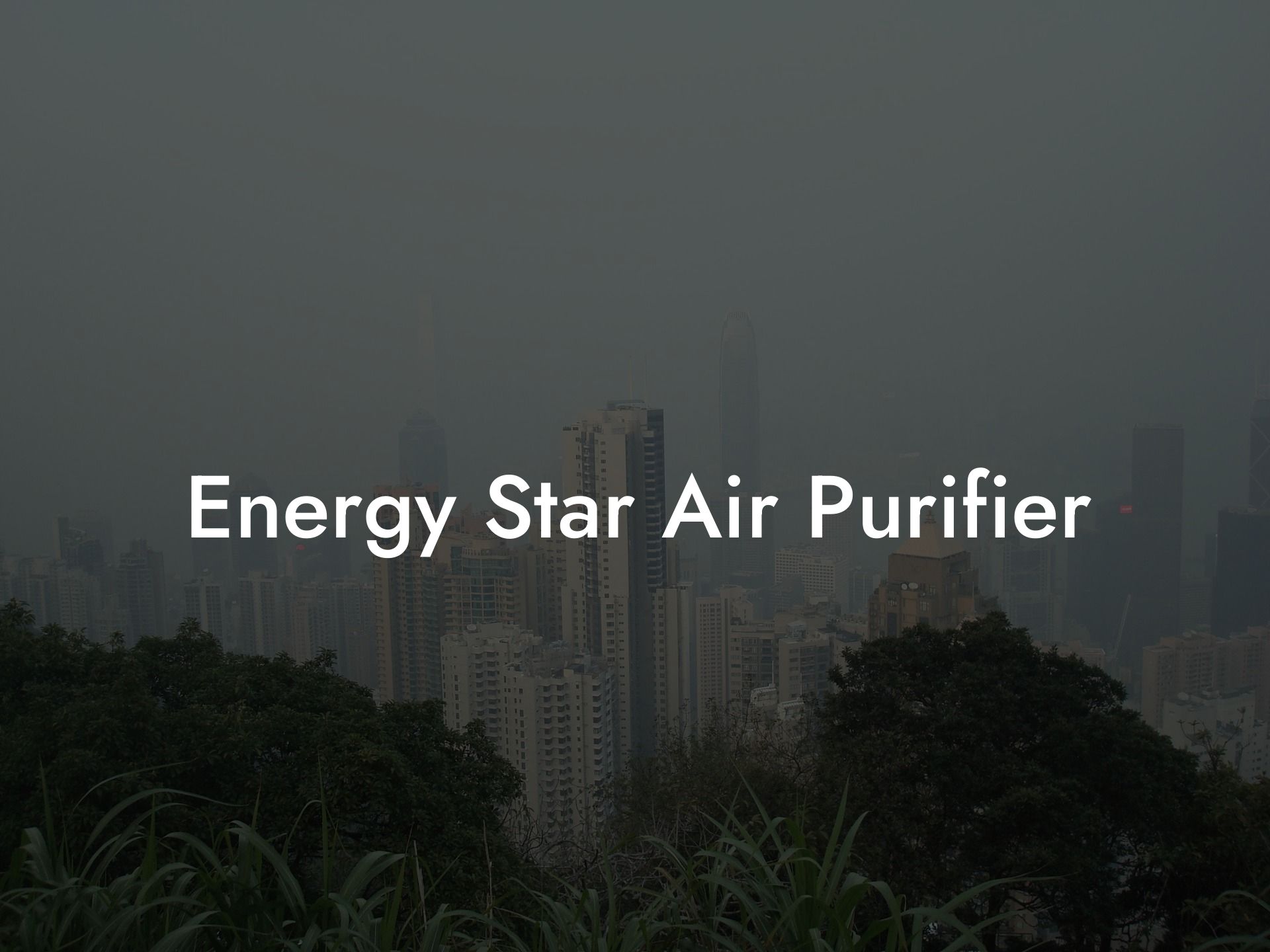 Energy Star Air Purifier