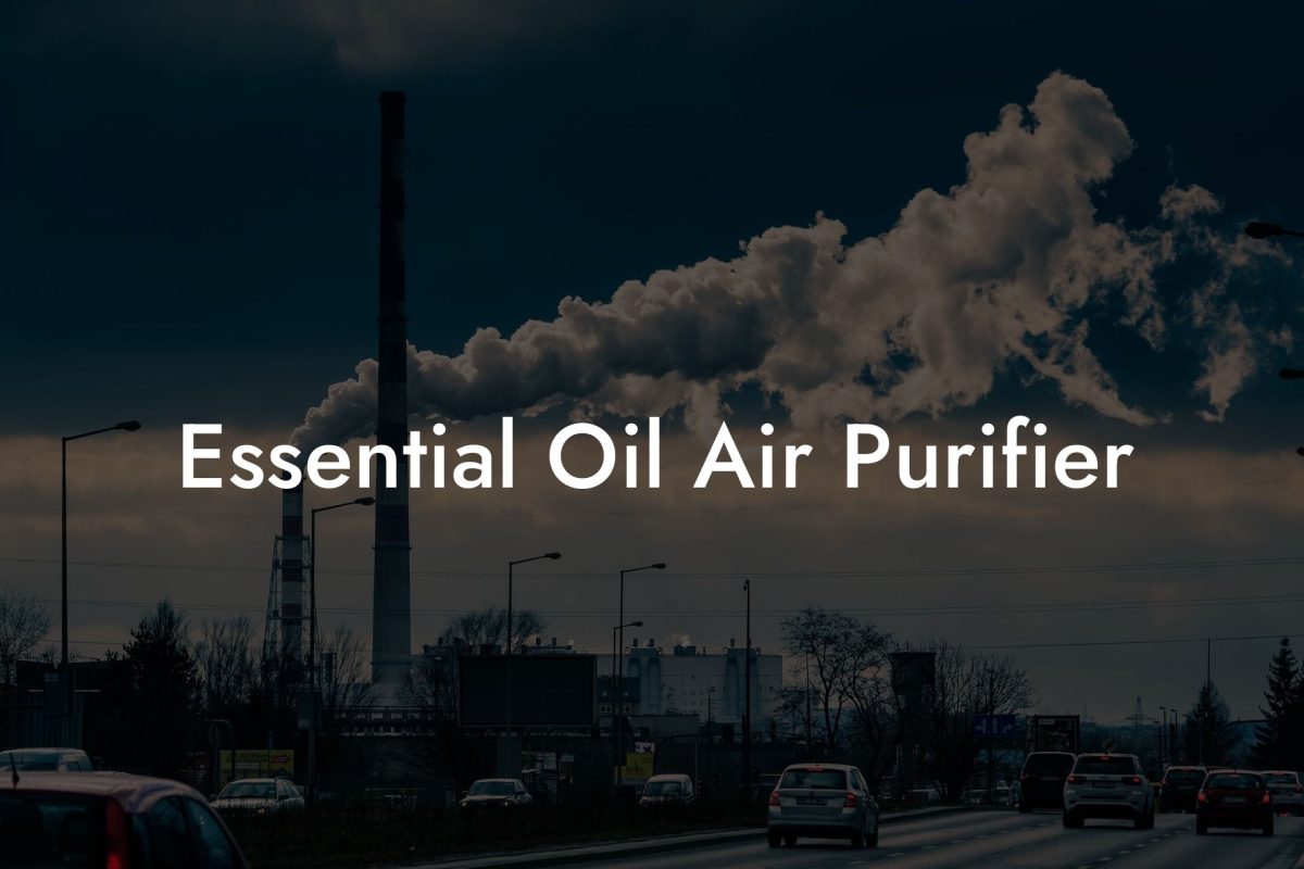 Essential Oil Air Purifier