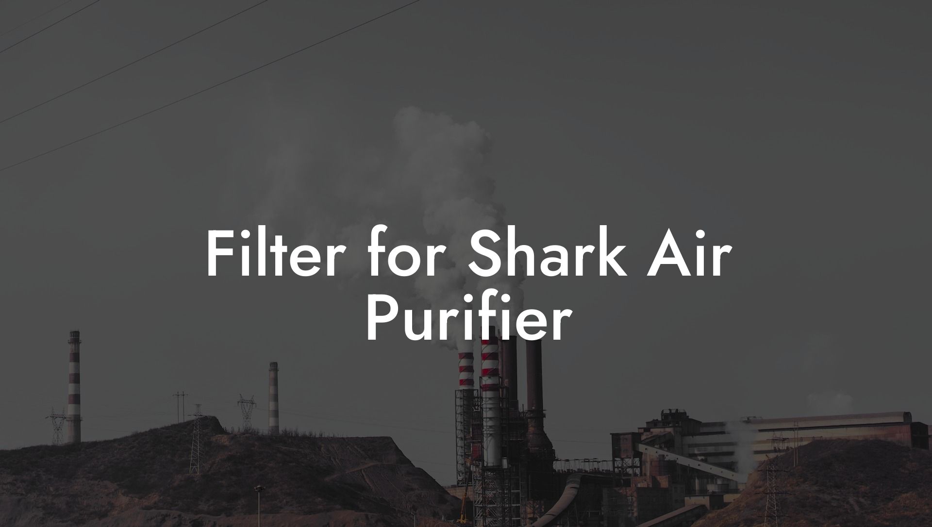 Filter for Shark Air Purifier