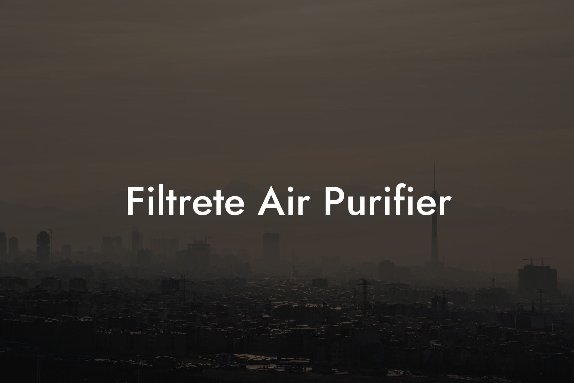 Filtrete Air Purifier