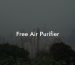 Free Air Purifier