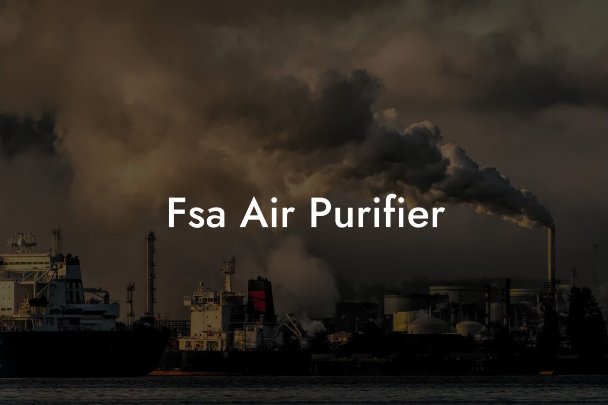 Fsa Air Purifier