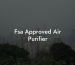 Fsa Approved Air Purifier