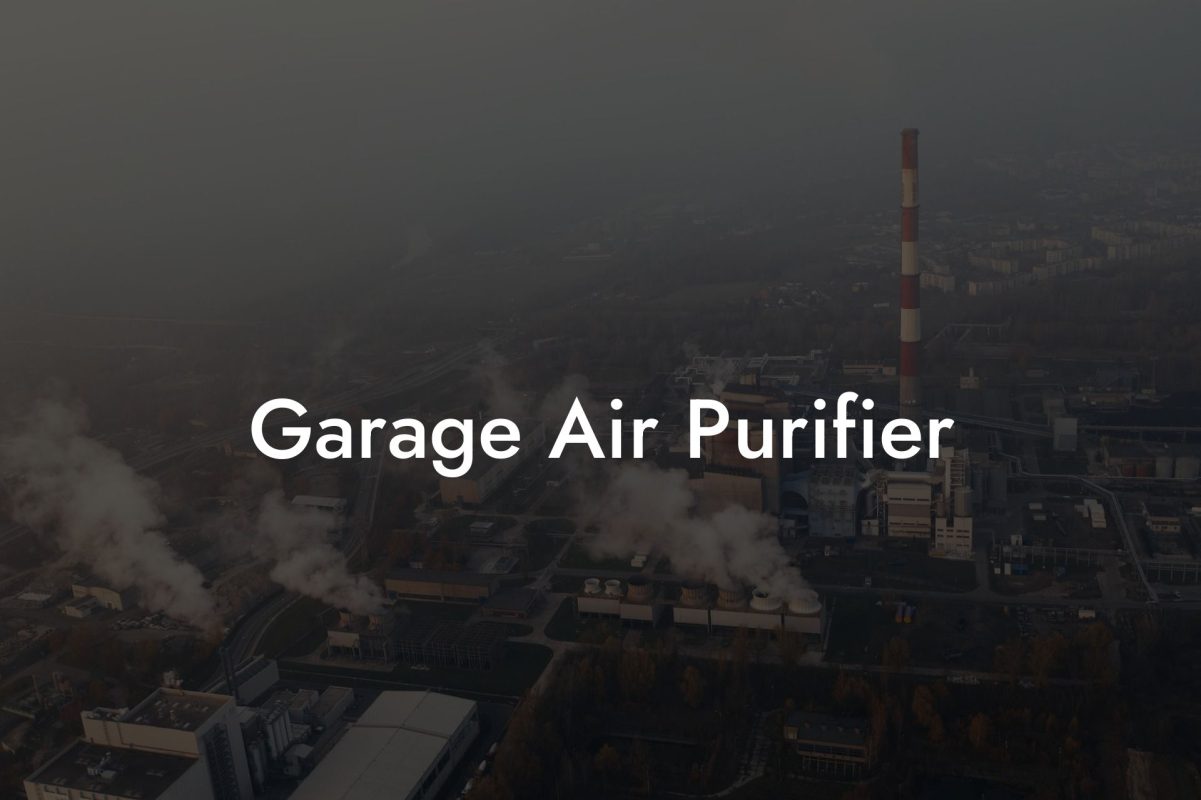 Garage Air Purifier