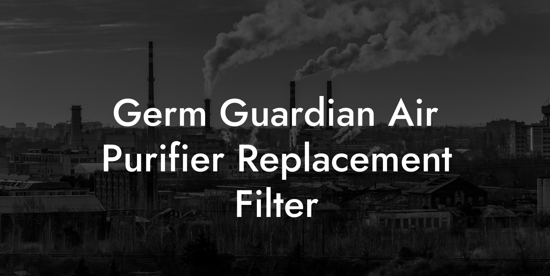 Germ Guardian Air Purifier Replacement Filter