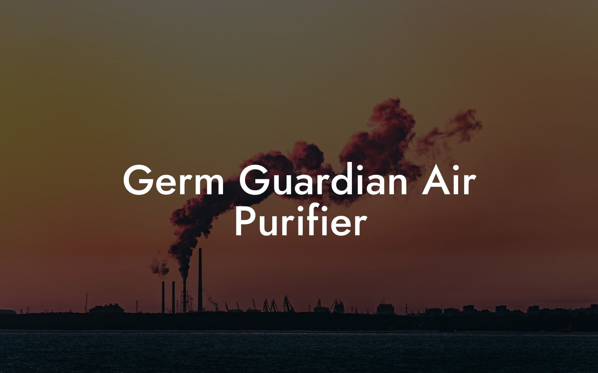 Germ Guardian Air Purifier