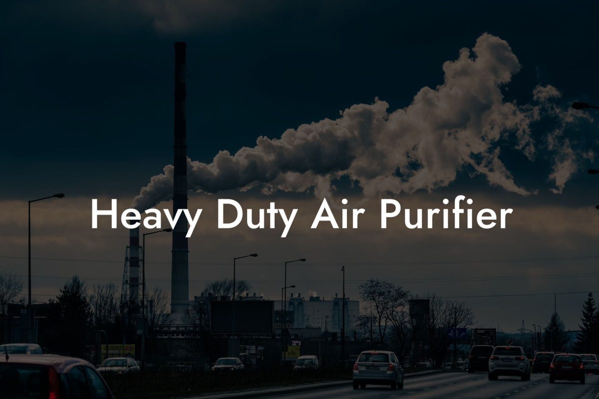 Heavy Duty Air Purifier