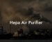 Hepa Air Purifier