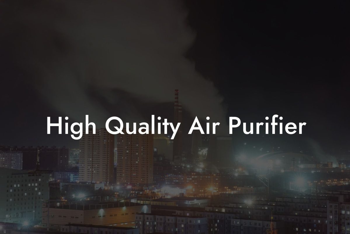 High Quality Air Purifier