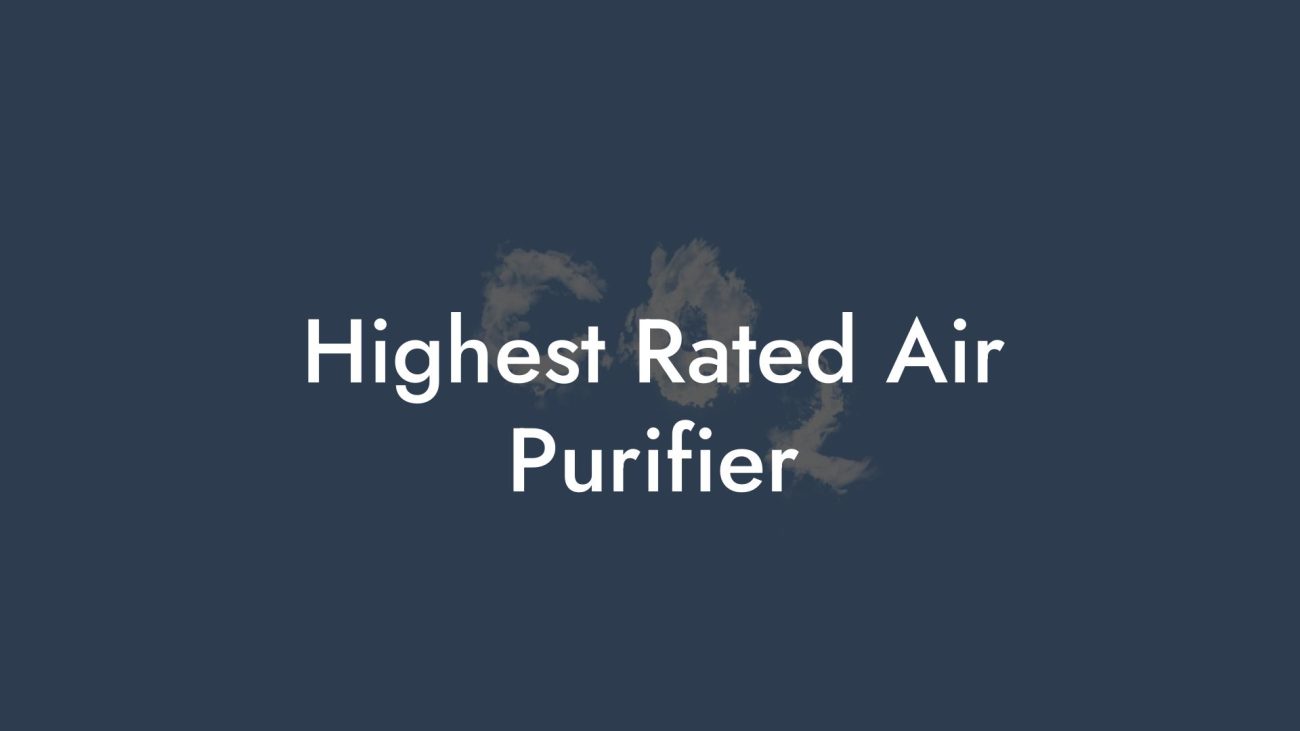 Highest Rated Air Purifier