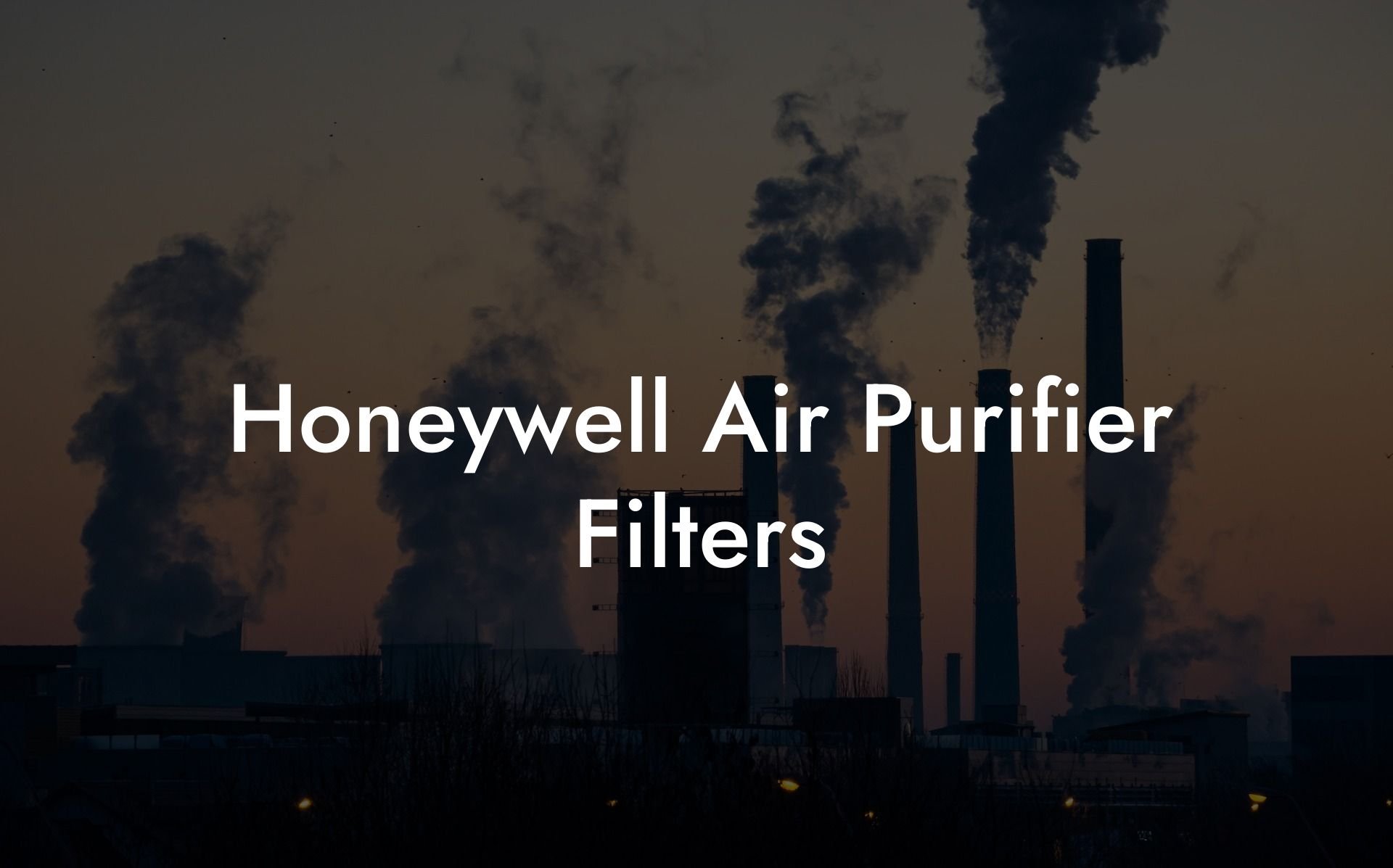 Honeywell Air Purifier Filters