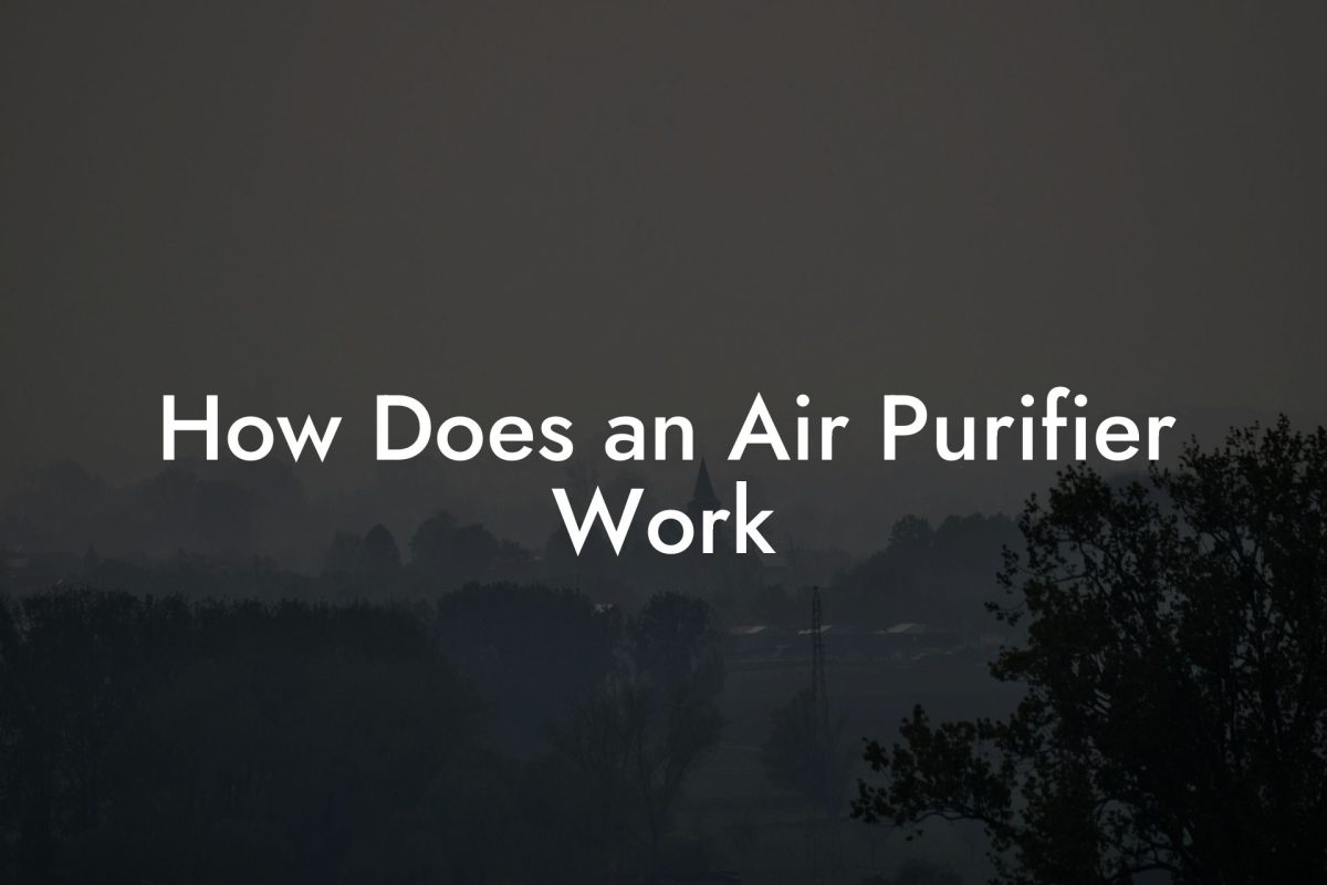 How Does an Air Purifier Work