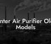 Hunter Air Purifier Older Models