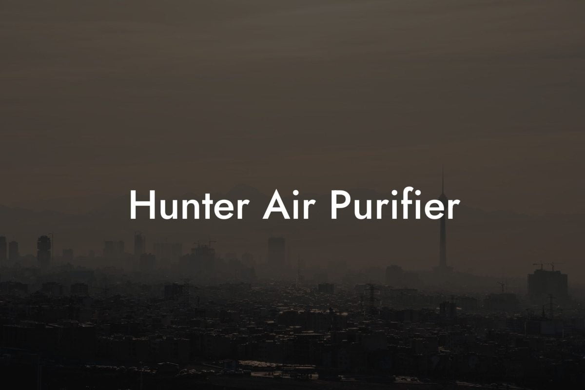 Hunter Air Purifier