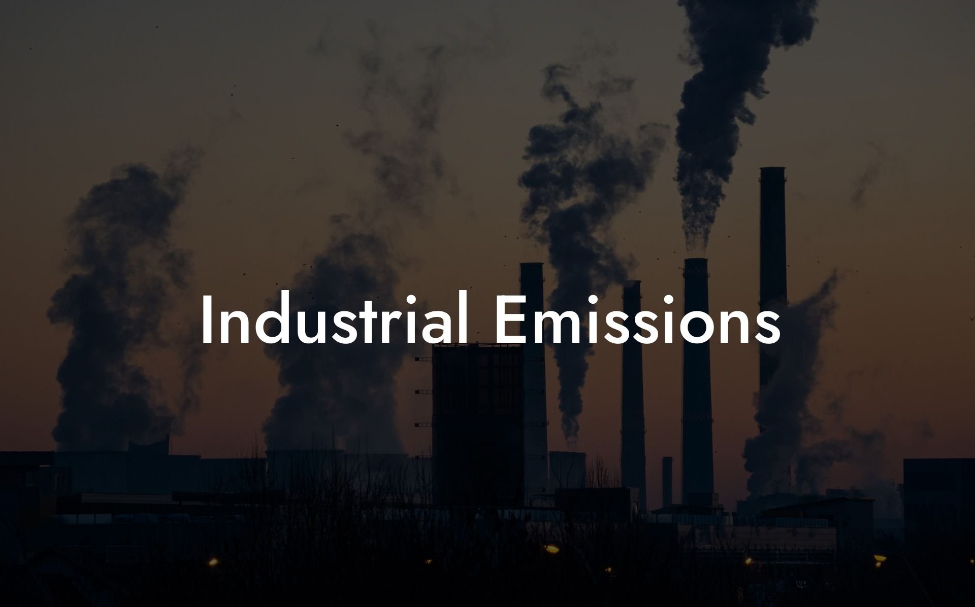 Industrial Emissions