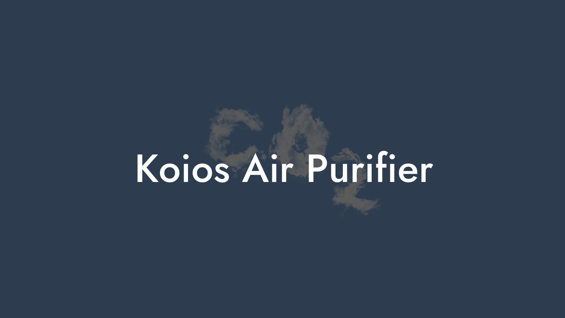 Koios Air Purifier