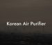 Korean Air Purifier