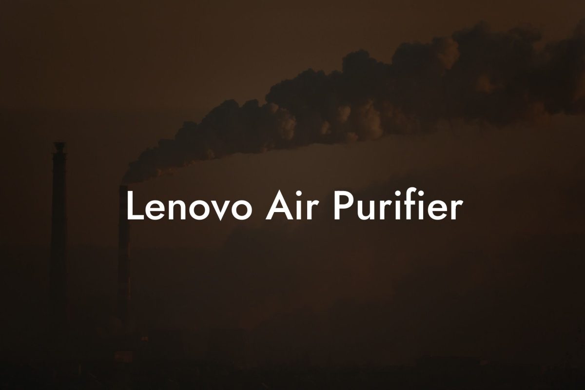 Lenovo Air Purifier