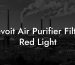 Levoit Air Purifier Filter Red Light