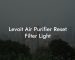 Levoit Air Purifier Reset Filter Light