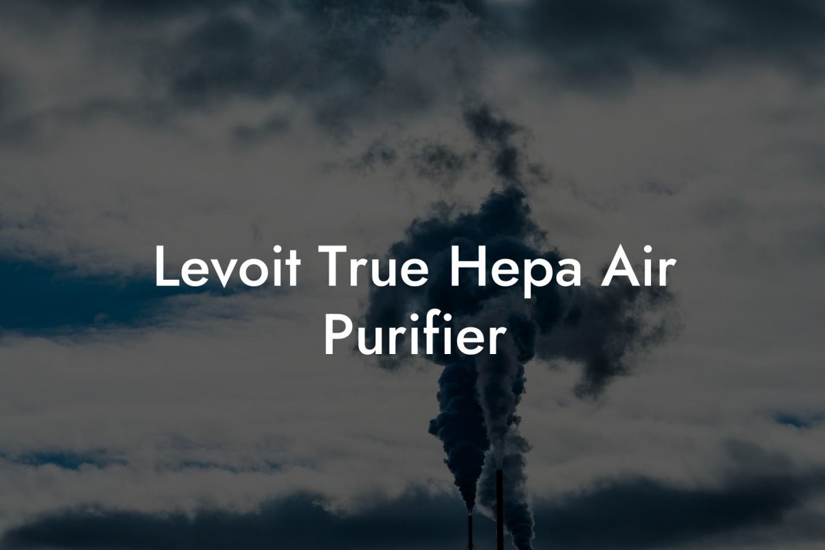 Levoit True Hepa Air Purifier