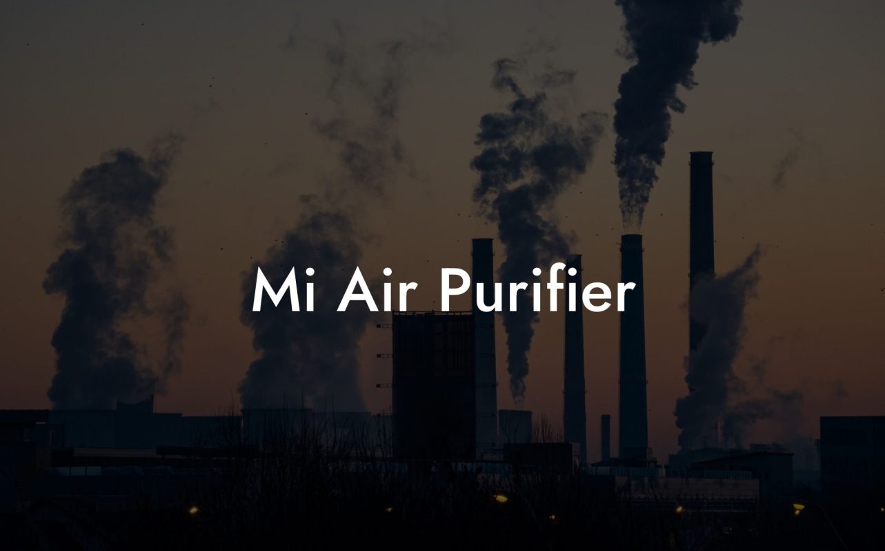 Mi Air Purifier