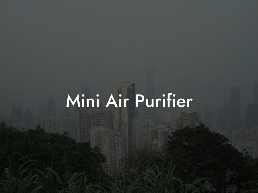 Mini Air Purifier