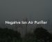 Negative Ion Air Purifier