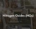 Nitrogen Oxides (NOx)