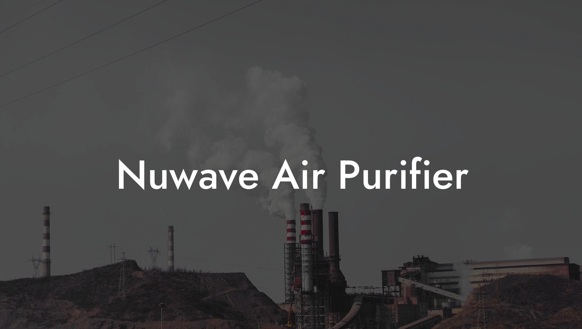 Nuwave Air Purifier