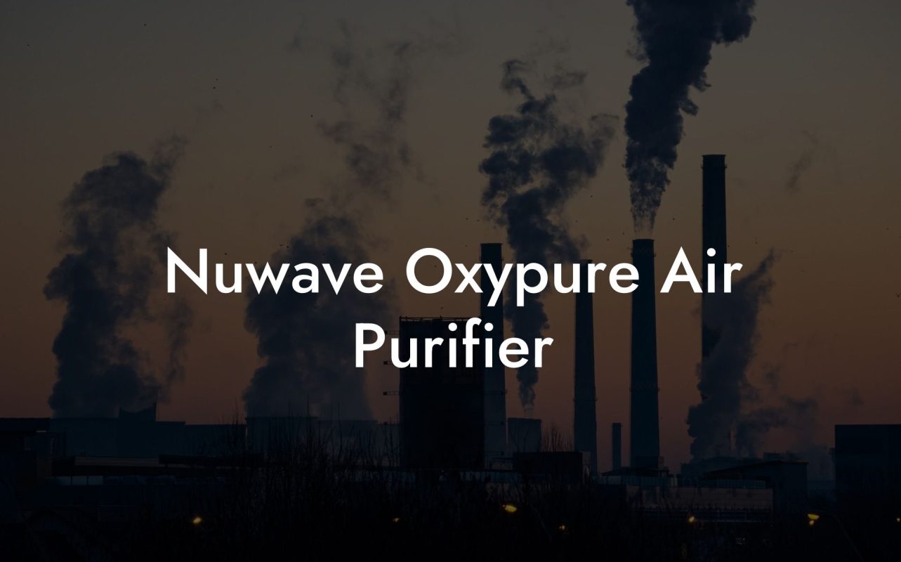 Nuwave Oxypure Air Purifier