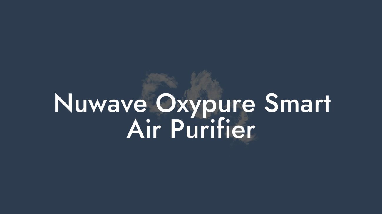 Nuwave Oxypure Smart Air Purifier