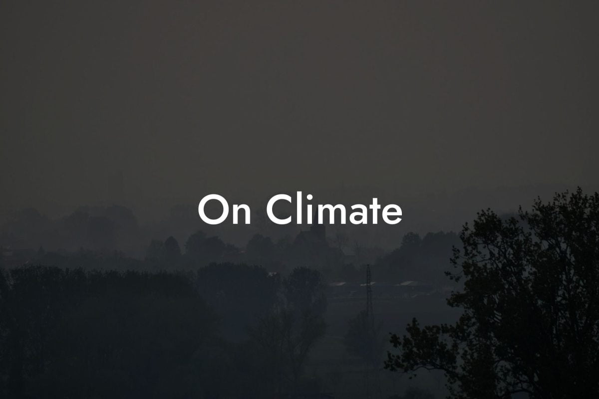 On Climate