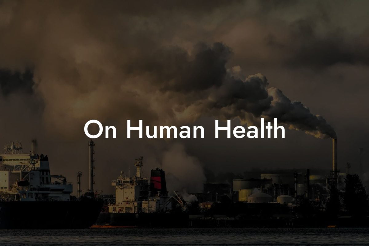 On Human Health