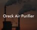 Oreck Air Purifier