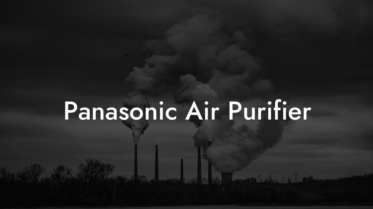 Panasonic Air Purifier