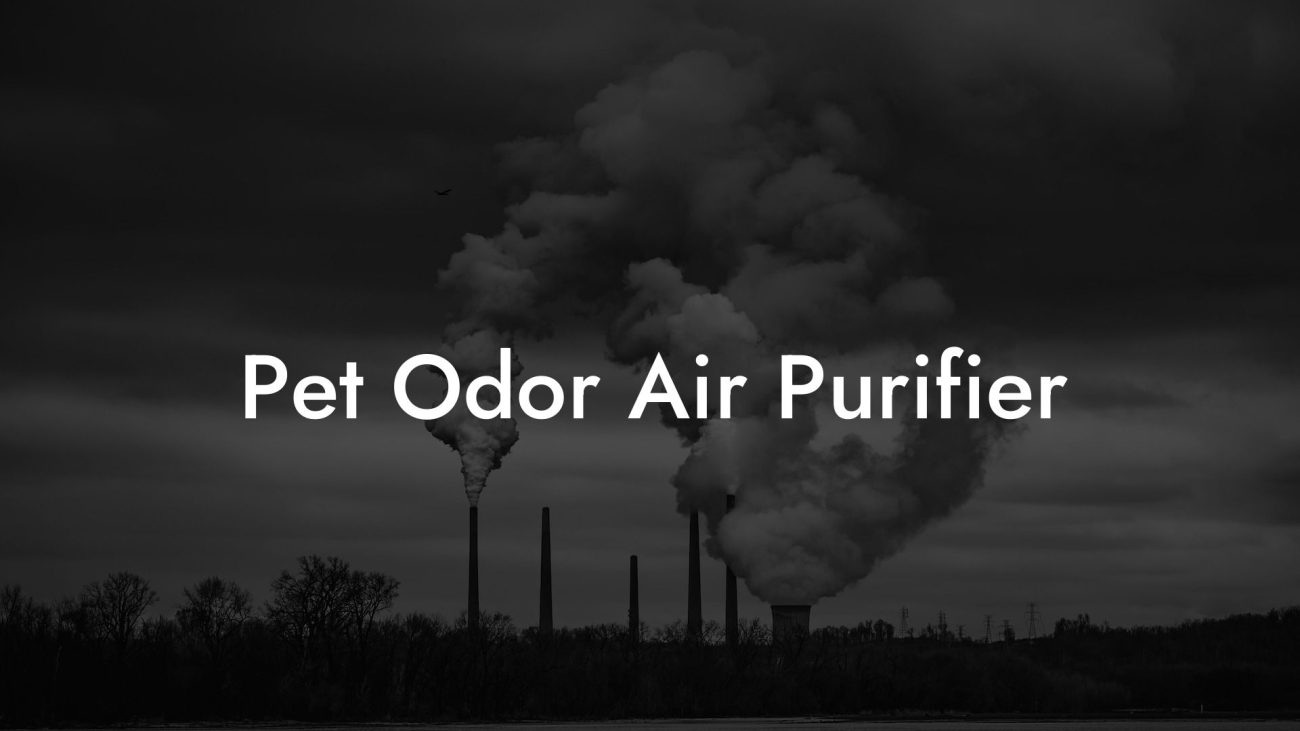 Pet Odor Air Purifier