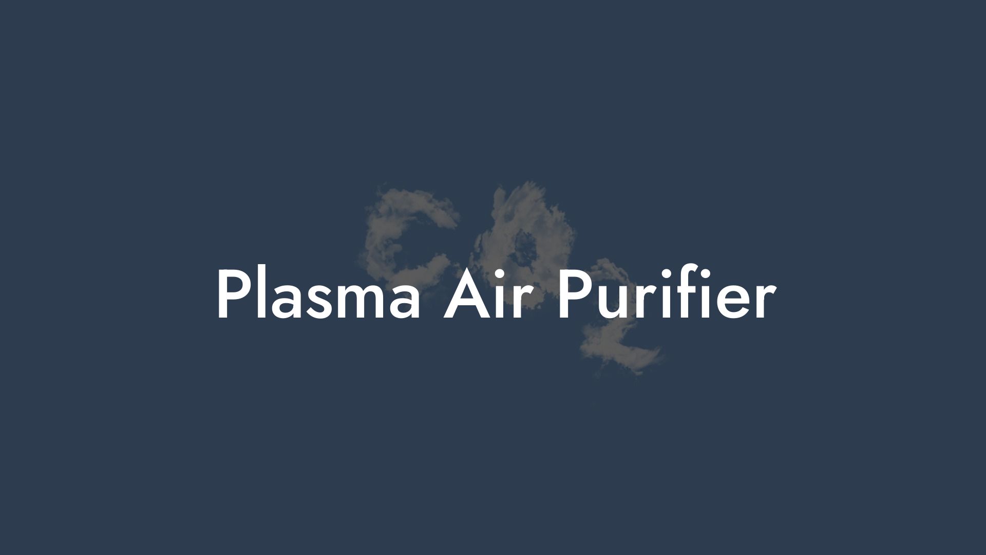 Plasma Air Purifier