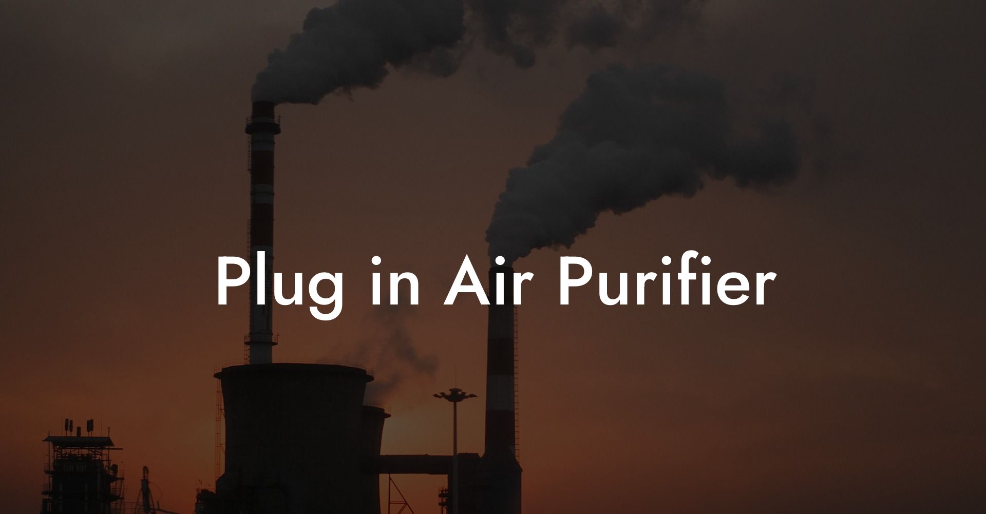 Plug in Air Purifier