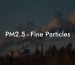 PM2.5 - Fine Particles