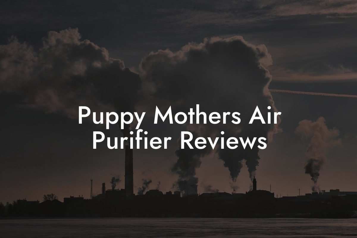 Puppy Mothers Air Purifier Reviews