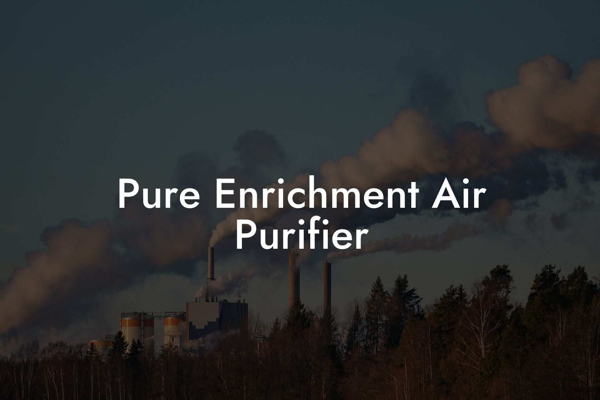 Pure Enrichment Air Purifier