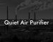 Quiet Air Purifier