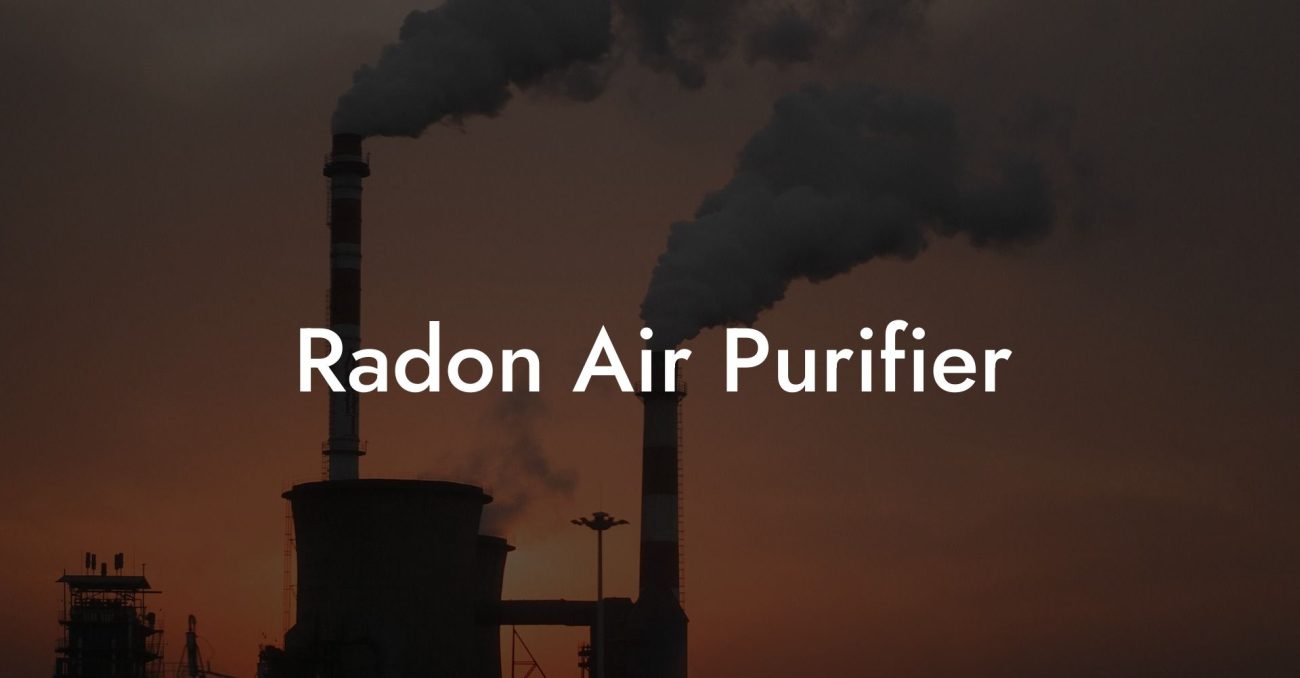 Radon Air Purifier